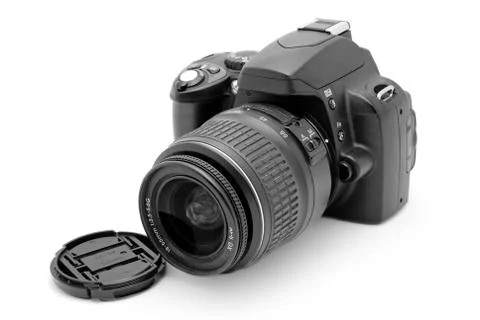 Professional photo camera Stock Photos