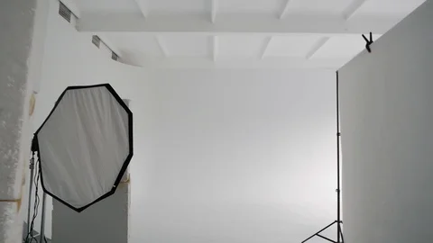 Professional photo studio Stock Footage 117620696