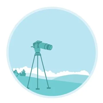 Professional photography Stock Illustration