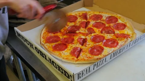 Professional Pizza Cutter 스톡 동영상 62514008