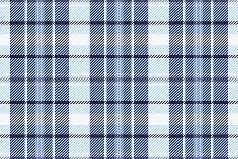 Professional plaid textile texture, editable vector seamless pattern. Quilt.. Stock Illustration