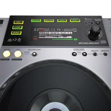 Professional player 3d Stock Illustration