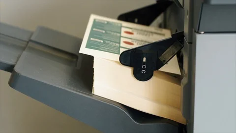 Professional printing machine Видео 94670481