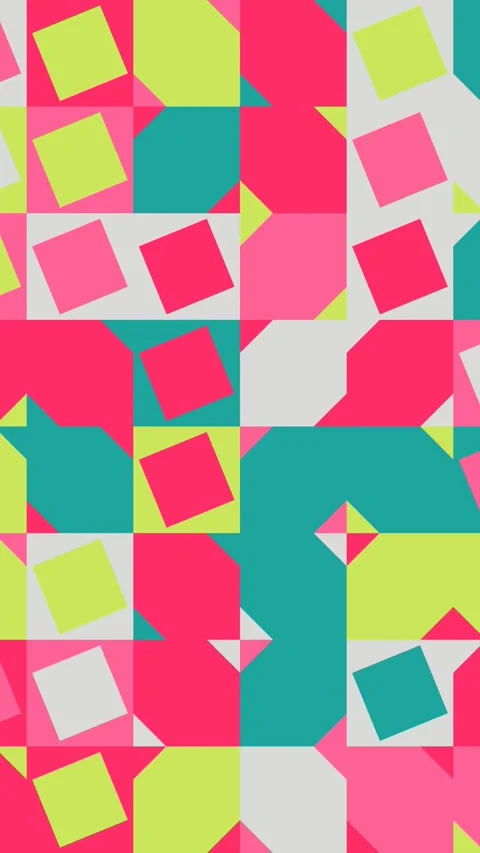 Professional Procedural Geometry Motion Loop Business Template Stock Footage 329587726