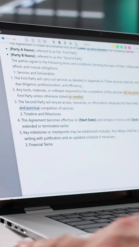 Professional Proofreading Service For Editing Mistakes Video stock 328719390