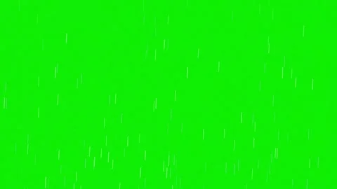 Professional Rain Falling Green Screen Element Video stock 337045522