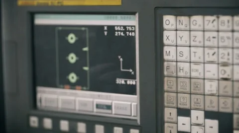 Professional remote control of high-precision CNC punching machine. control Vidéo 55010908