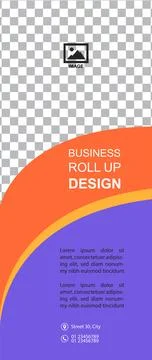 Professional Roll Up Design- Concept イラスト素材