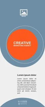 Professional Roll Up Design- Concept Иллюстрация