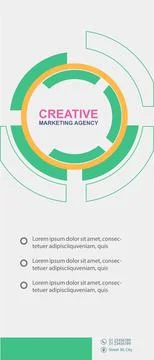 Professional Roll Up Design- Concept Stock Illustration