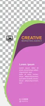 Professional Roll Up Design- Concept Stock Illustration