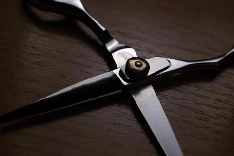 Professional scissors Stock Photos