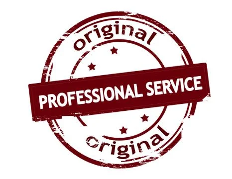 Professional service Stock Illustration