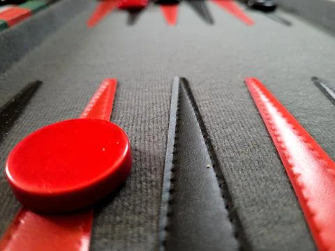 Professional Set of Backgammon Stock Photos