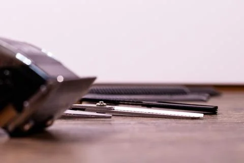 A professional set close-up Stock Photos