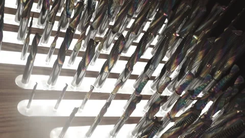 A professional set of seeders of different sizes, for production, close-ups, sha Stock Footage 120872685