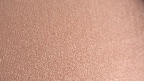 Professional shiny beige eyeshadow, macro. Professional bronzer or highligh.. Stock Footage 255120852
