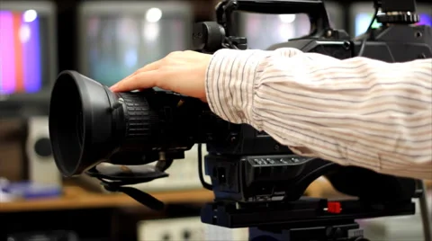 Professional shooting with a Camera Video stock 975651