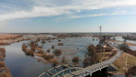 Professional shot from the drone Stock Footage 88299024