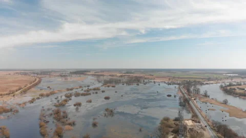 Professional shot from the drone Stock Footage 88389123