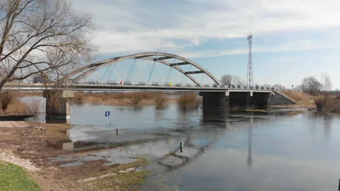 Professional shot from the drone Stock Footage 88457504