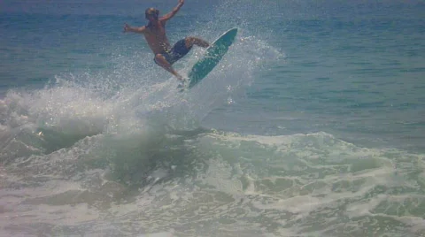 Professional Skimboarding Stock Footage 736254
