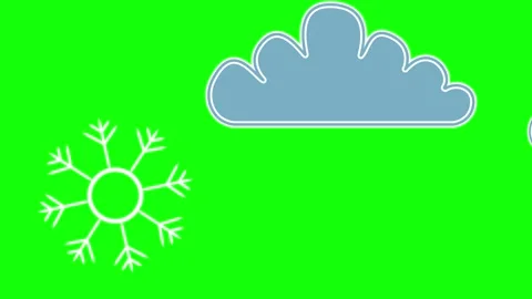 Professional Snowflorer Motion with Logo Element Stock Footage 341336290