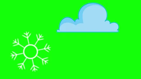 Professional Snowflorer Shining Element Stock Footage 341337278