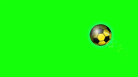Professional Soccer Looping Green Screen Element Video stock 336956811