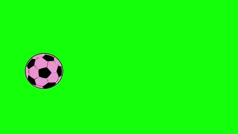 Professional Soccer Looping Green Screen Element Video stock 337099450