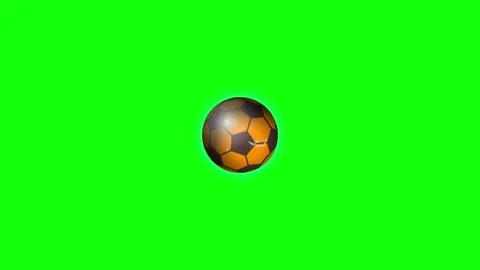 Professional Soccer Motion Green Screen Element Stockbeeldmateriaal 336958905