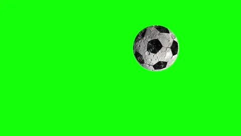 Professional Soccer Moving Green Screen Element Stock Footage 339326120