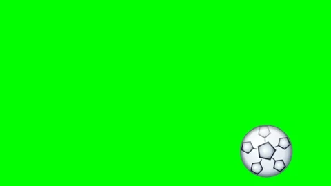 Professional Soccer Professional Green Screen Element Vídeos de archivo 336958950