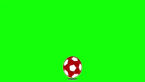 Professional Soccer Standing Green Screen Element Video stock 337099461