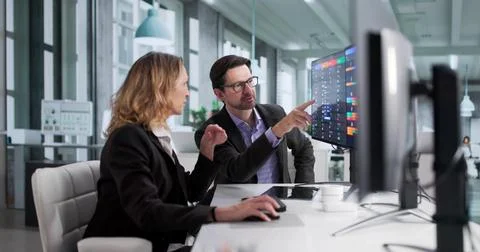 Professional Software Developer Scheduling Agile Appointments Using Kanban Li Stock Photos