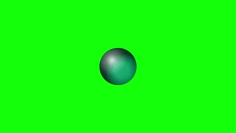 Professional Sphere Animated Green Screen Element 動画素材 336956729