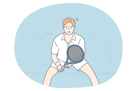 Professional sport, workout, training concept Illustrazione stock