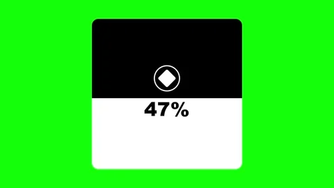 Professional Square Green Screen Element Stock Footage 342788446