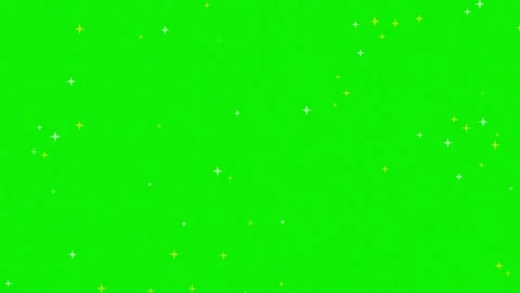 Professional Stars Looping Green Screen Element Stockbeeldmateriaal 337045584