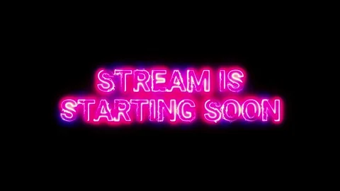 Professional 'Stream Starting Soon' 4K Animation for Work, Business Stock-Footage 297960800