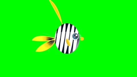 Professional Striped Moving Green Screen Element Video stock 336959097