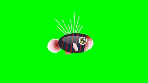 Professional Striped Professional Green Screen Element Video stock 336959148