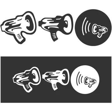 Professional Studio Condenser Microphone Equipment 库存插图