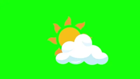 Professional Sun Professional with Cloud Element Stock Footage 341328453