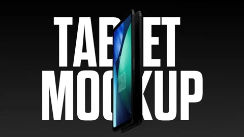Professional Tablet Screen App Presentation Mockup Stock After Effects