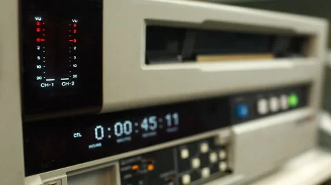 The professional tape recorder Stock Footage 914652