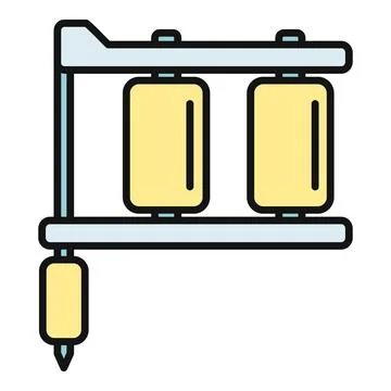 Professional tattoo machine device creating body art Stock Illustration