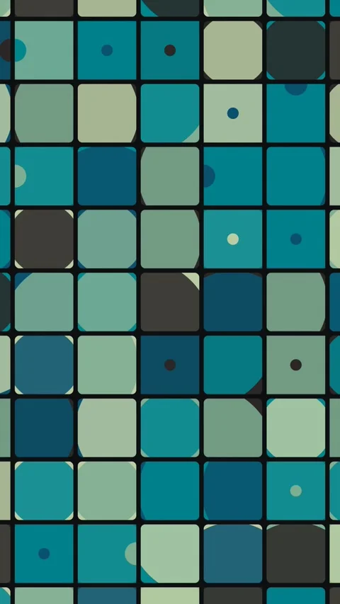 Professional Tech Interface Background with Abstract Procedural Repetition Stock Footage 329956751