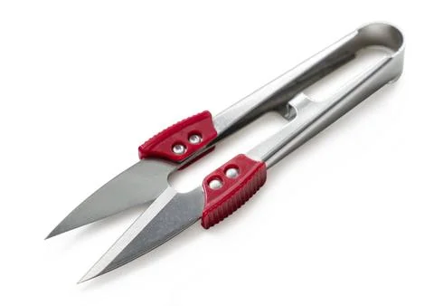 Professional thread cutting scissors Stock Photos