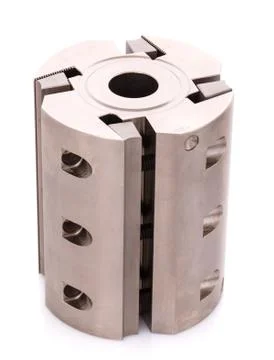 Professional tool for automatic machine processing of wood. milling cutter Stock Photos